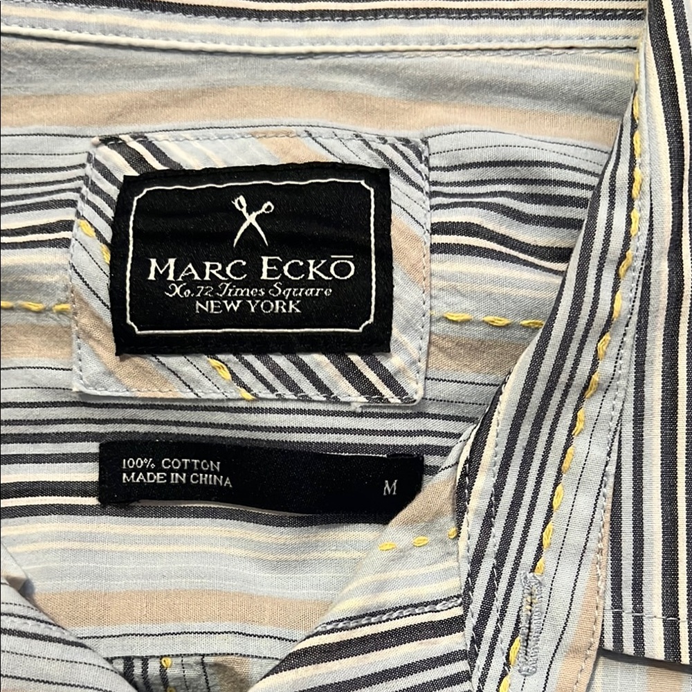 Marc Ecko Multicolor Striped Shirt